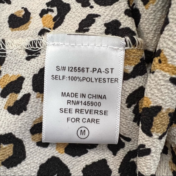 Leopard Print Miley + Molly Blouse - Picture 10 of 10